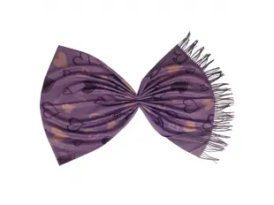 Eșarfă de damă cu inimioare - Cveti