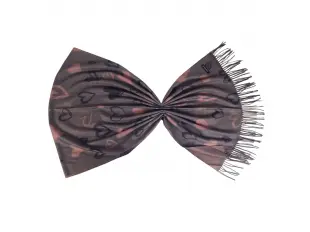 Eșarfă pentru femei cu inimioare - Moderno