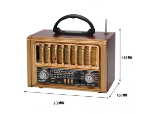 Radio retro NNS NS-8136BT cu Bluetooth, USB, SD, FM, AM, SW