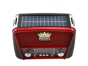Golon RX-BT455S Radio retro solar cu Bluetooth și lanternă