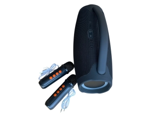 Boxă Bluetooth portabilă mare și puternică Booms Box 3 RGB cu 2 microfoane