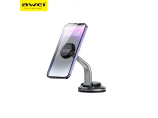 Suport telefon Awei X45 pentru parbrizul mașinii cu magnet