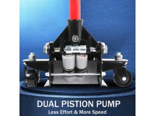 Cric KraftRoyal cu profil redus de 4 tone cu două pompe 