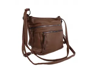 Geantă de mână - rucsac maro pentru femei - Karia