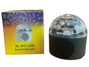 Lampă disco de noapte LED portabilă cu difuzor Bluetooth XL-911