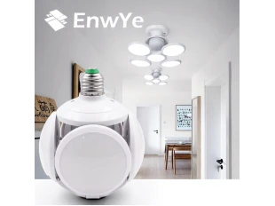 Lampă LED pliabilă în formă de minge de fotbal 60W, 7200K