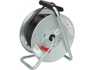 Prelungitor / splitter / bobină 50 metri cu 4 prize – KraftRoyal