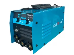 Aparat de sudură electric cu invertor 400A cu alimentator de sârmă 2 în 1 KRAFTROYAL + mască solară + rolă de sârmă