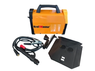 Ferăstrău electric profesional cu invertor KraftMaster MMA-400A cu husă - Galben