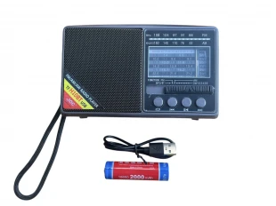 Radio portabil JOC H10BT - Bluetooth, radio FM, player MP3, USB și card SD