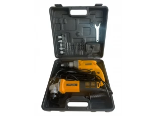 Set polizor unghiular și burghiu KraftRoyal 1100W