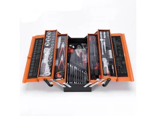 Trusă metalică pliabilă pentru scule, 86 de piese, KraftRoyal