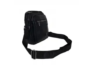 Geantă bărbătească neagră - Zeron