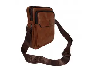Geantă bărbătească maro - Eran