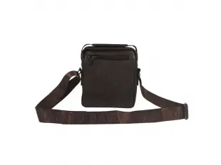 Geantă bărbătească maro închis - Etaren