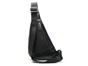 Geantă subțire din piele crossbody