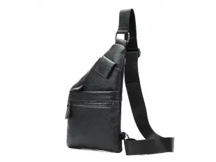 Geantă subțire din piele pentru bărbați - Boz