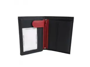 Portofel vertical din piele - Tos