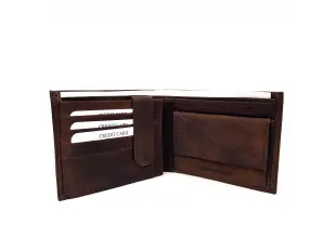 Portofel bărbătesc robust - nubuc