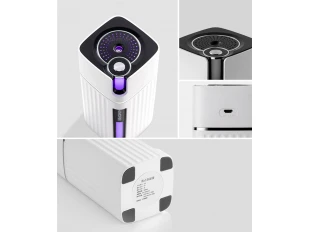 Umidificator de aer cu ultrasunete practic cu lumină de noapte în șapte culori, 300 ml