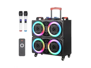 Boxă karaoke iluminată WVNGR-8888 cu 10x20 cm