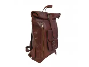 Rucsac din piele maro - Greka