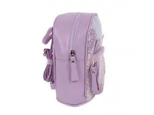 Rucsac violet pentru fetiță - pisicuță