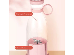 Mini blender electric portabil cu o capacitate de 420 ml.