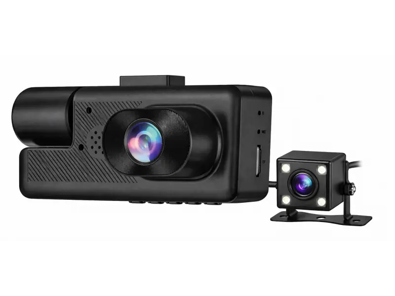 DVR Black BOX Super HD 1296P cu două camere + cameră spate DVR Black BOX Super HD 1296P cu două camere + cameră spate - CREE Lights 3273