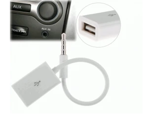 Mufă audio AUX de 3,5 mm în USB 2.0