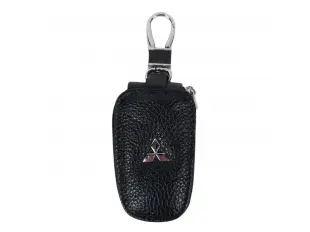 Breloc din piele - Mitsubishi
