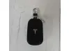 Breloc din piele naturală - Tesla