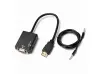 Convertor HDMI la VGA 1080p + ieșire audio