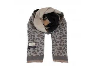 Eșarfă confortabilă pentru femei - Amprenta pisicii