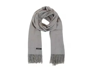 Eșarfă de cașmir pentru femei gri deschis