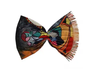 Eșarfă de damă cu două fețe, cu un tablou Picasso