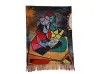 Eșarfă de damă cu două fețe, cu un tablou Picasso