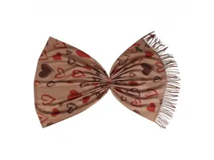 Eșarfă de damă cu inimioare - Evelina