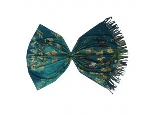 Eșarfă dublă pentru femei - Van Gogh - Culoare migdală