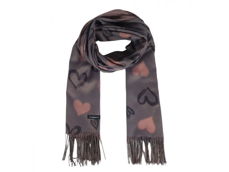 Eșarfă pentru femei cu inimioare - Moderno Eșarfă pentru femei cu inimioare - Moderno