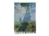 Eșarfă și mănuși pentru femei cu două fețe - Claude Monet - Nuferi