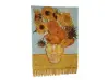 Eșarfă și mănuși pentru femei cu două fețe - Van Gogh - Floarea-soarelui