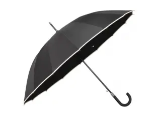 Umbrelă mare pentru femei - Neagră