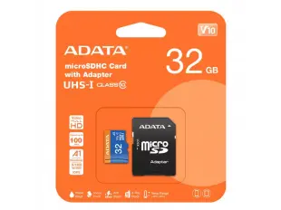 Card de memorie A-DATA 32GB UHS-I Premier V10 AUSDH32GUICL10A1-RA1, Clasa 10