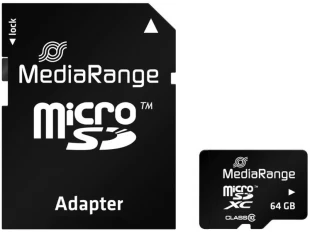 Card de memorie MicroSD MediaRange 64GB