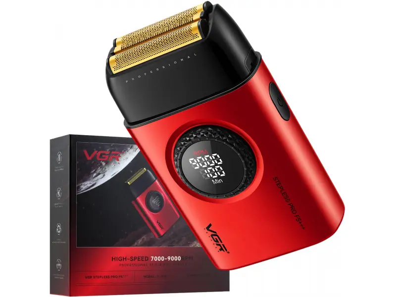 Aparat de ras profesional fără fir reîncărcabil VGR V-378 Aparat de ras profesional fără fir reîncărcabil VGR V-378 - VGR 3249