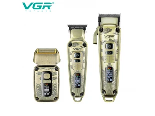 Set de tuns fără fir pentru barbă și păr VGR V-642