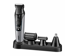 Set de tuns fără fir VGR V-634 pentru barbă și păr - Gri