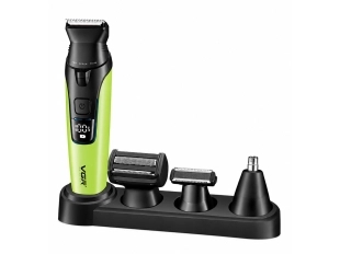 Set de tuns fără fir VGR V-634 pentru barbă și păr - Verde