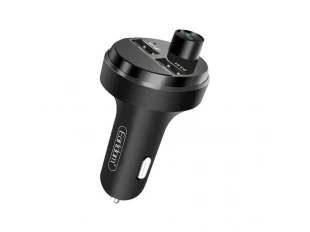 Transmițător FM Earldom ET-M42, Bluetooth, USB, 3.6A, Negru